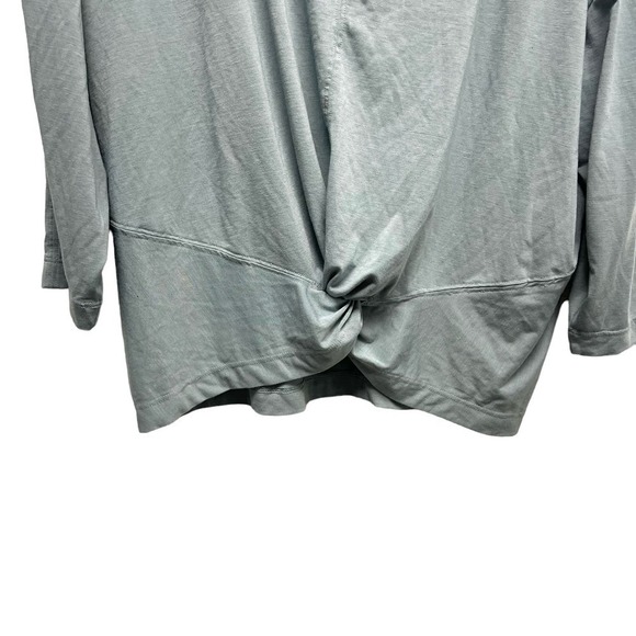 Athleta Embody Twist-Front Top Sage Green‎ Size Large - Picture 5 of 10